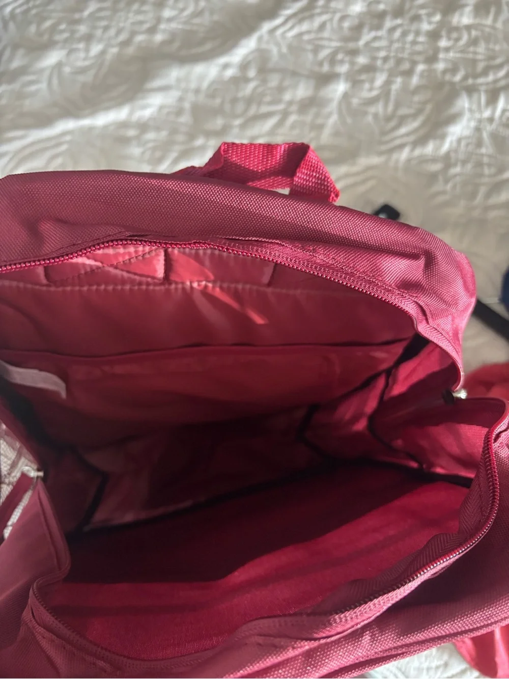 16” Dealworthy Backpack Maroon New Laptop Pocket Bagoack